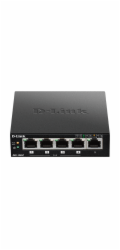D-Link DES-1005P B1 5-Port 10/100 PoE Desktop Switch, 4x PoE+, 60W pro PoE