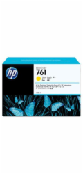 HP 761 Yellow DJ Ink Cart, 400 ml, CM992A