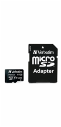 VERBATIM MicroSDXC karta 64GB Premium, U1 + adaptér