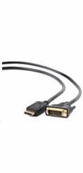 Gembird CC-DPM-DVIM-1M Kabel DisplayPort - DVI propojovací 1m (M/M)