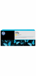 HP 771C Yellow DJ Ink Cart, 775 ml, B6Y10A