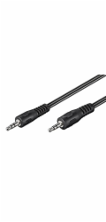 Kabel jack 3,5M - jack 2,5M, 2m