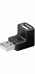 PremiumCord USB redukce A-A, Male/Female 90°
