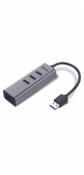 i-tec USB 3.0 Metal HUB 3 Port + Gigabit Ethernet Adapter