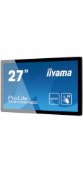 Dotykový monitor IIYAMA ProLite TF2738MSC-B2, 27" kioskový AMVA+ LED, PCAP, 5ms, 255cd/m2, USB, DVI/HDMI/DP, černý