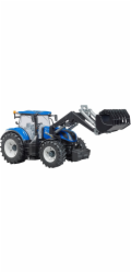 BRUDER New Holland T7.315  (blau/grau, mit Frontlader)