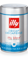 Illy Espresso bez kofeinu mletá káva 250 g