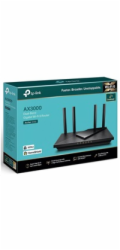 TP-Link Archer AX55 OneMesh/EasyMesh WiFi6 router (AX3000, 2,4GHz/5GHz, 4xGbELAN, 1xGbEWAN, 1xUSB3.0)