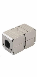 Solarix Spojka CAT6A STP SXSPJ-6A-STP-BK-SA