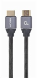 GEMBIRD Kabel HDMI 2.0, 2m, opletený, černý, blister