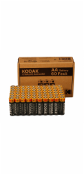 Kodak XTRALIFE alkaline AA battery (60 pack)
