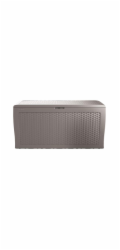 Zahradní box Keter Samoa Rattan Box 270L cappuccino