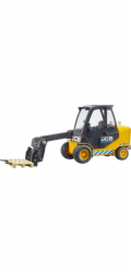 BRUDER JCB Teletruk mit Palette (gelb/schwarz)