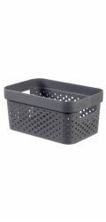 Box Curver Infinity Dots 4,5L šedý