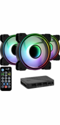 Aerocool Mirage 12 ARGB Pro Computer case Cooling set 12 cm Black