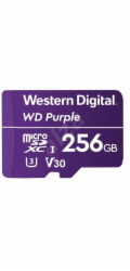MicroSDXC paměťová karta Western Digital PURPLE pro kamerové systémy - 256GB