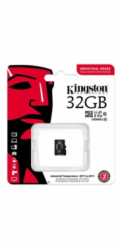Kingston MicroSDHC karta 32GB Industrial C10 A1 pSLC Card Single Pack