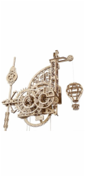 Hračka Ugears 3D dřevěné mechanické puzzle Nástěnné hodiny Aero