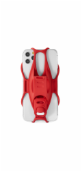 BONE držák na kolo pro mobil 5.8-7.2", Bike Tie 3 - Red