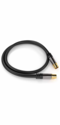 PremiumCord TV antenní HQ propojovací kabel M/F 75Ohm (135dB) 4x stíněný 1,5m KJQIEC015 PremiumCord TV antenní HQ propojovací kabel M/F 75Ohm (135dB) 4x stíněný 1,5m