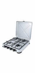 PROMIS KG400 Four-burner gas stove silver