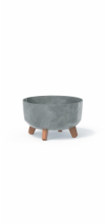 Květináč Prosperplast GRACIA LOW 28,5 cm beton effect 