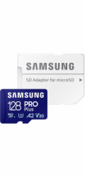 Samsung micro SDXC 128GB PRO Plus + SD adaptér
