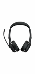 Jabra Evolve2 55/Stereo/ANC/USB-C/BT-USB/Bezdrát/MS/Černá
