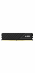Adata XPG D35 DDR4 8GB 3200MHz CL16 1x8GB Black AX4U32008G16A-SBKD35 ADATA XPG DIMM DDR4 8GB 3200MHz CL16 GAMMIX D35 memory, Single Color Box, Black