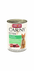 Animonda ANIMONDA Carny Kitten příchuť: hovězí, kuřecí a králičí 400g