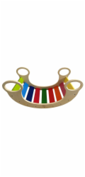 Houpačka 2Kids Toys Montessori duhová 