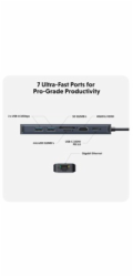 Hyper® EcoSmart™ Gen.2 USB-C 7-in-1 Hub 100W PD Pass-thru
