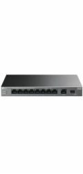 Switch TP-Link LS1210GP 1x GLAN, 8x GLAN s PoE+, 1x SFP, 61W