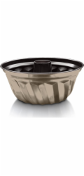 Forma na bábovku s nepřilnavým povrchem Shiny Black Collection BH-6810