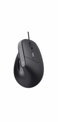 TRUST myš Bayo II Ergonomická vertikální myš, USB, černá