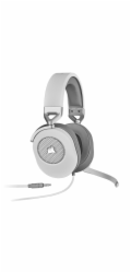 Herní sluchátka Corsair HS65 Surround, bílá
