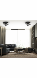 Stropní svítidlo Domoletti Bursa MLP8417, E14