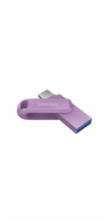 SanDisk Flash Disk 128GB Ultra Dual Drive Go, USB-C 3.2, Fialová
