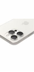 Spigen Spigen Glass tR EZ Fit Optik Pro 2 ks, bílá titanová - iPhone 15 Pro/15 Pro Max