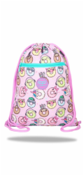 Sportovní taška CoolPack Happy Donuts, modrá/růžová