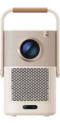 YABER T2 Plus, přenosný projektor 1080P, JBL repro, 450 ANSI lumenů, béžová