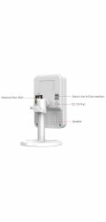 DAHUA IP kamera C4K-P/ vnitřní/ Wi-Fi/ 4Mpix/ objektiv 2,8mm/ H.265/ IR až 30m/ CZ app