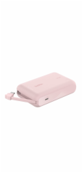 Belkin BOOST CHARGE™ USB-C Power Delivery PowerBanka s integrovaným USB-C kabelem, 10000mAh, 20W, růžová