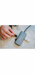 Verbatim USB-C Essentials Multi-  Port Hub 6 Port with RJ45  32157