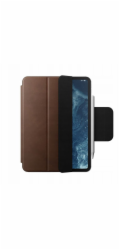 Maroo Kožené pouzdro Nomad Leather Folio, hnědé, Nomad leather - iPad Pro 11 M4