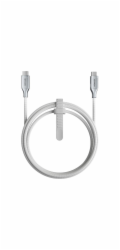 Nomad Kevlarový kabel USB-C na USB-C, 1,5 m, bílý