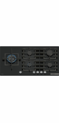 Bosch Serie 6 PPM9A6I40 varná deska Černá Vestavěné 90 cm Plynový 5 zóna/zón