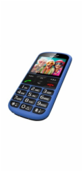 EVOLVEO EasyPhone XS, mobilní telefon pro seniory, modrý
