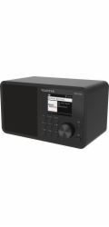 Telestar TOP200 internetové/DAB+/FM rádio, Bluetooth, USB nahrávání, Wi-Fi, CZ OSD menu, černá
