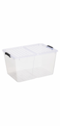 Úložný box s víkem Plast Team, 50l, 56,7x39,6x30,6cm